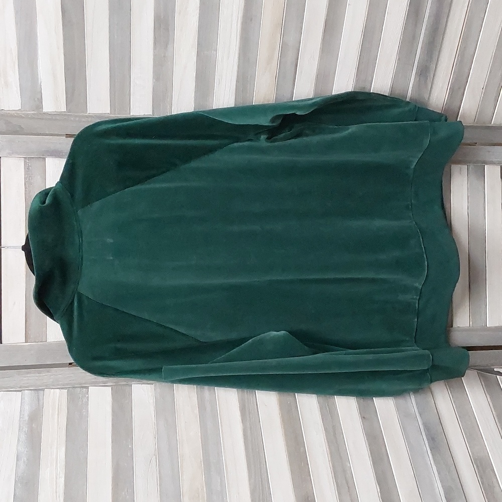 Women's Quarter Zip Velour Tunic Sweatshirt | Wild Fable | Large - Picture 8 of 12